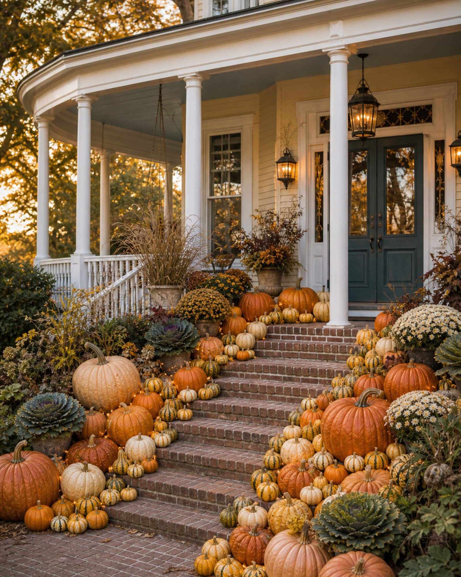The Grand package — inspiration look with 50 pumpkins & gourds