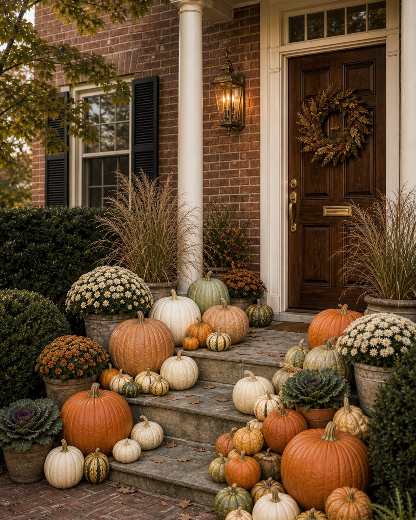 The Signature package — inspiration look with 25 pumpkins & gourds