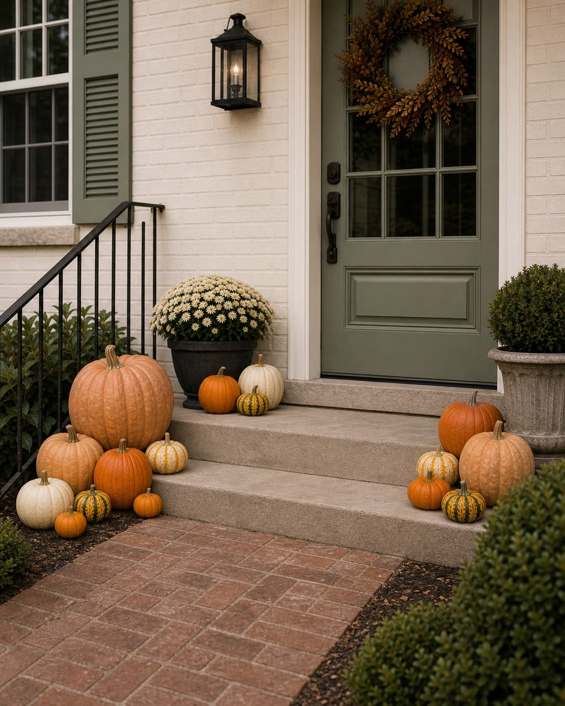The Starter package — inspiration look with 12 pumpkins & gourds