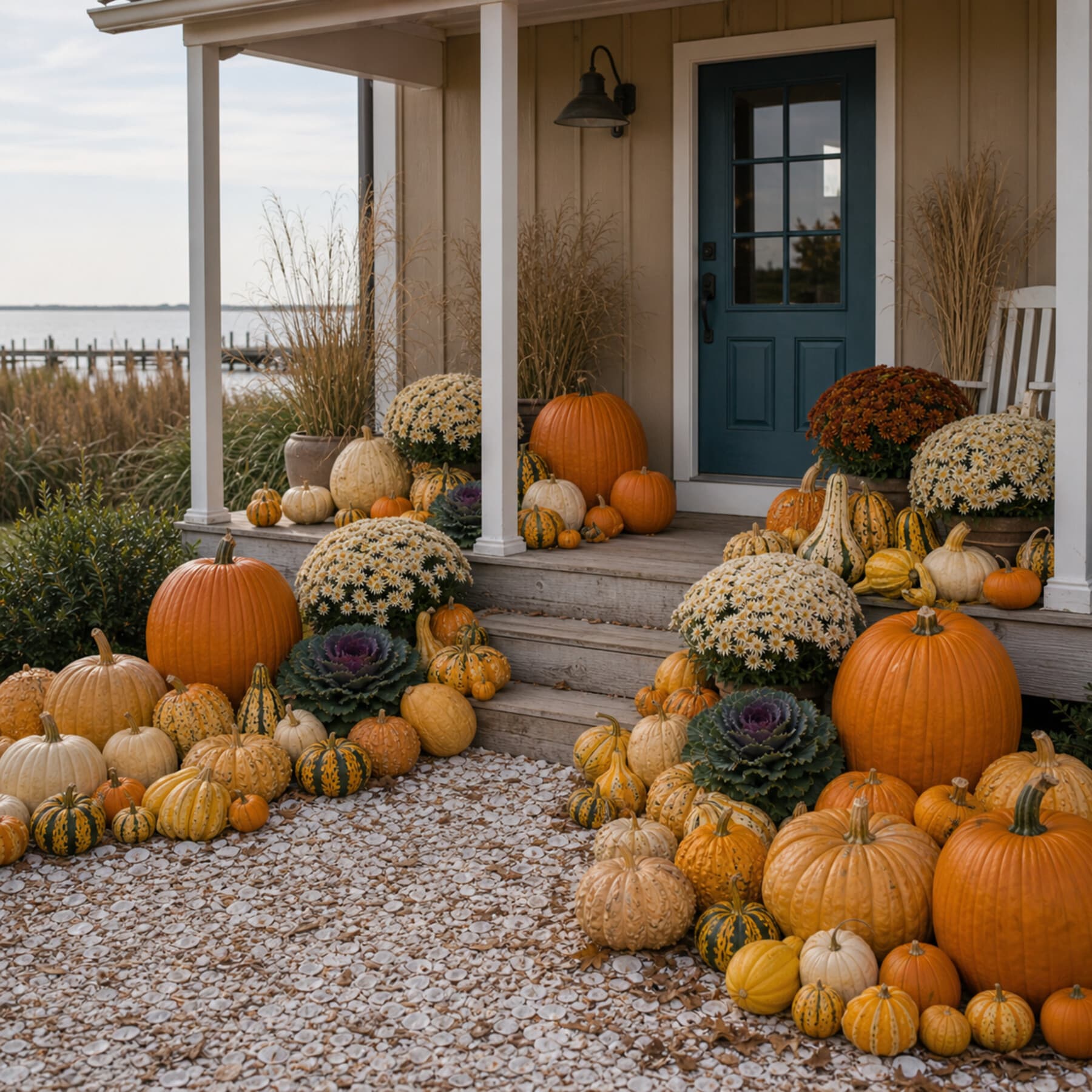 Waterfront Heritage · Signature Inspiration — fall porch inspiration